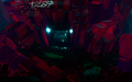 The entrance to the fabricator base in the crystal caves