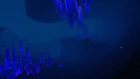 An overview of the Inner Crystal Caves.