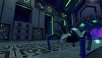 Alien Robots in the Crystal Caves Cache