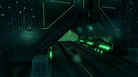 The entrance to the Moonpool Room