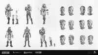 Marguerit Maida concept sketches by - Aleksandar Mihailović