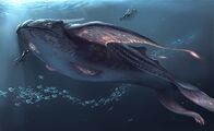 Concept art of the Glow Whale - by Pat Presley