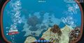 Developer screenshot of the tops of some Underwater Islands