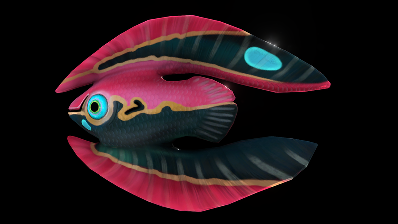File:Feather Fish Red Side View.png