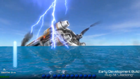 Lightning seen in the Jiaolong Build Test Video[3].