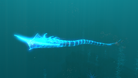 The adult Ghost Leviathan in the Northern Blood Kelp Zone during the day