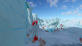 Some Snow Plants in the Glacial Basin