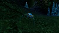 A Cave Crawler in the Alien Cache