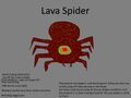 Lava Spider Concept lava Araña (Idea was from ???)