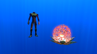 Size comparison with the player