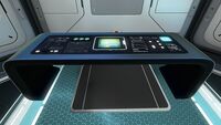 The old model of the desk.