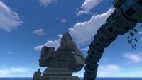 (Spoilers) Quarantine Enforcement Platform seconds after it has fired at the other ship.