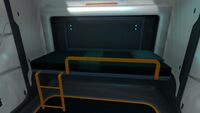 Fold Out Bed unfolded