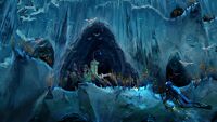 Concept art for an unspecified area within the Arctic - by Pat Presley