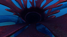 The exit into the center, with water flowing outwards