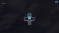 The first version of the HUD, as seen in prototype 1.