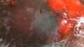 It is currently possible to observe the eruption from underneath by digging a hole into the crater