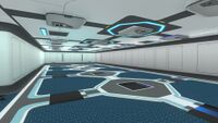 Inside of a Large Room