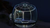 Observatory at night