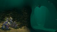 Another view into the caves of the Sparse Reef