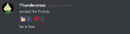 Thunderstar's love approval