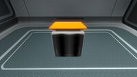 The Fragment Analyzer placed inside the Cyclops