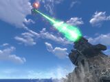 Stage 5: The Quarantine Enforcement Platform fires, destroying the Sunbeam