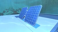 Front of the Solar Panel