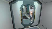Back - Bulkhead Module with door open