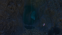 An entrance to the Grand Reef Caves