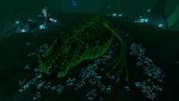 The Sea Dragon Leviathan Skeleton found in the Lost River Junction