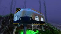 Moonpool at night