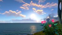 Sunrise on the Floating Island