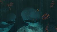 The Canyon in which this Alien Cache can be found
