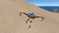 A Cave Crawler in game