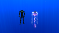 Size comparison with the player