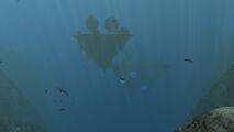 The Underwater Islands biome, a very nice view