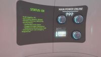 Lifepod status after repair / 4546B info