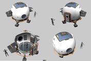 Drop Pod Design Process - by Evgeny Park