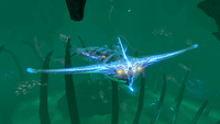 The juvenile Ghost Leviathan found in the Bones Field