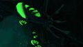 A closeup of a hivemind