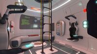 Repaired interior