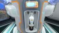 Large Filtered Water is filled with water