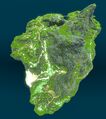 This is one of the attempt to make a map over the Floater Islands. Will try to make it so you can see the mountains better