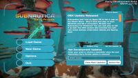 Older main menu