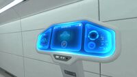The vehicle console