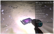 New Purple Tablet located on Enforcement Island. 321.2, -90.9, 1022.2. I was swimming around in the caves looking for resources and came across this new one.