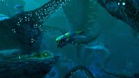 One of the many Brute Sharks patrolling the biome