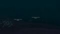 The locations are displayed on the HUD, more like the beacon pings, just this one is not flashing.