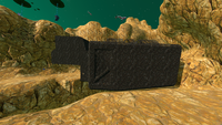 The eastern end of the Crashed Ship segment, fog disabled.